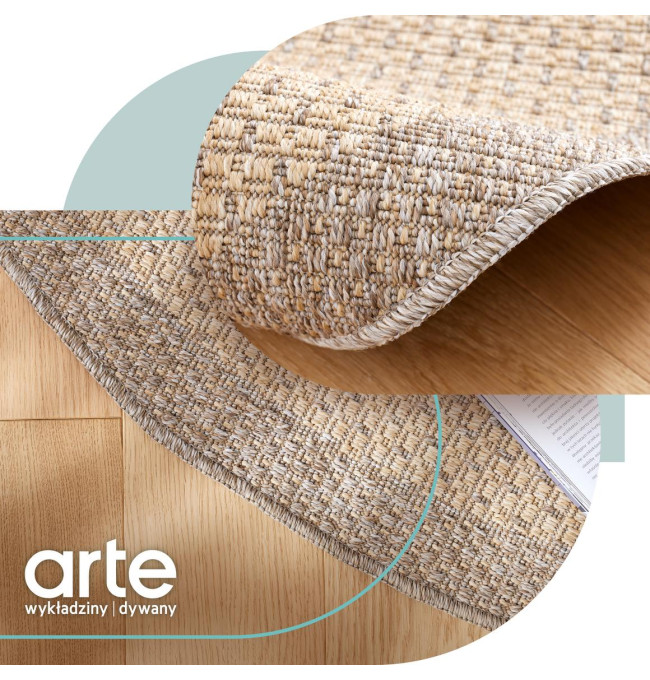 Koberec Adana Sheer béžový kruh