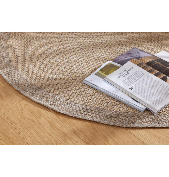 Koberec Adana Sheer béžový kruh