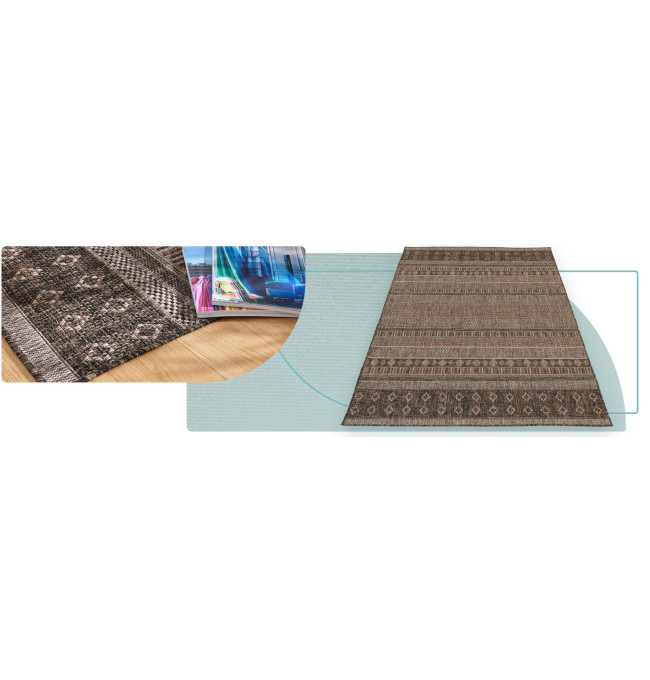 Koberec Fener Ribbon Brown