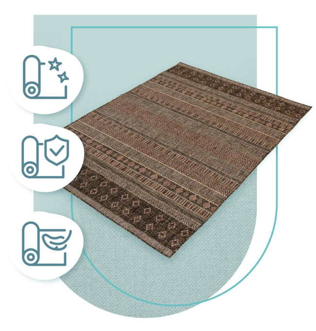 Koberec Fener Ribbon Brown