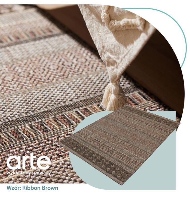 Koberec Fener Ribbon Brown
