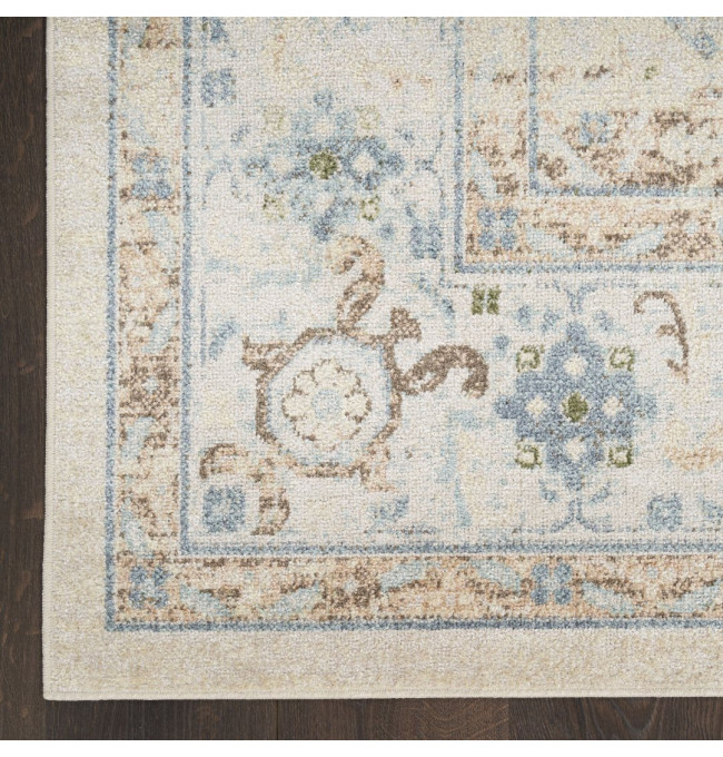 Koberec ASTRA sloní kost / modrý