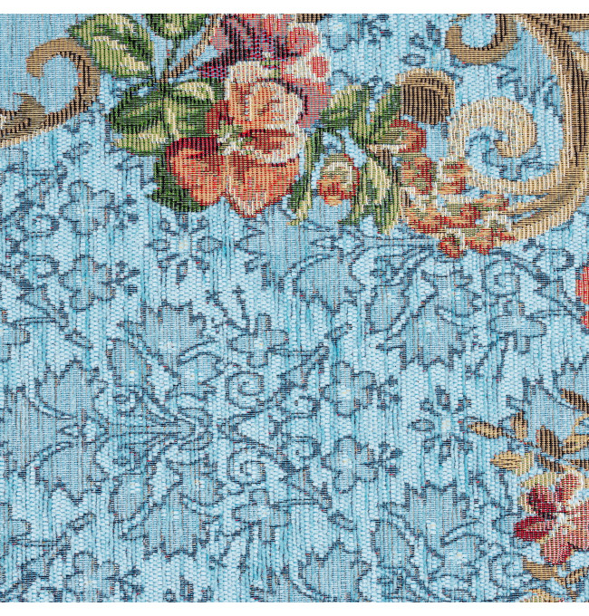 Koberec FLOMI FLORENCE tyrkysový