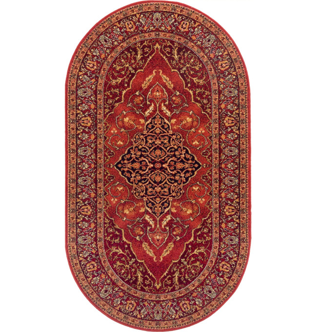 Koberec LEYLA rubín ovál