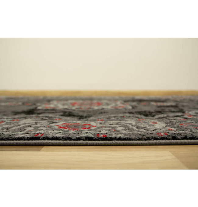 Koberec Victoria 7094A Ornament šedý / červený