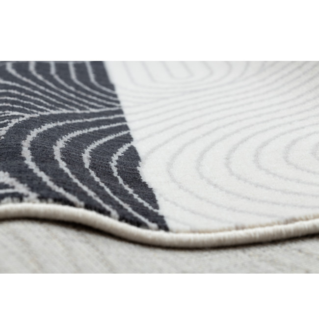 Koberec ANGEL 7901 / 52044 geometrický, béžový / černý