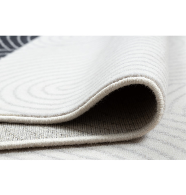 Koberec ANGEL 7901 / 52044 geometrický, béžový / černý