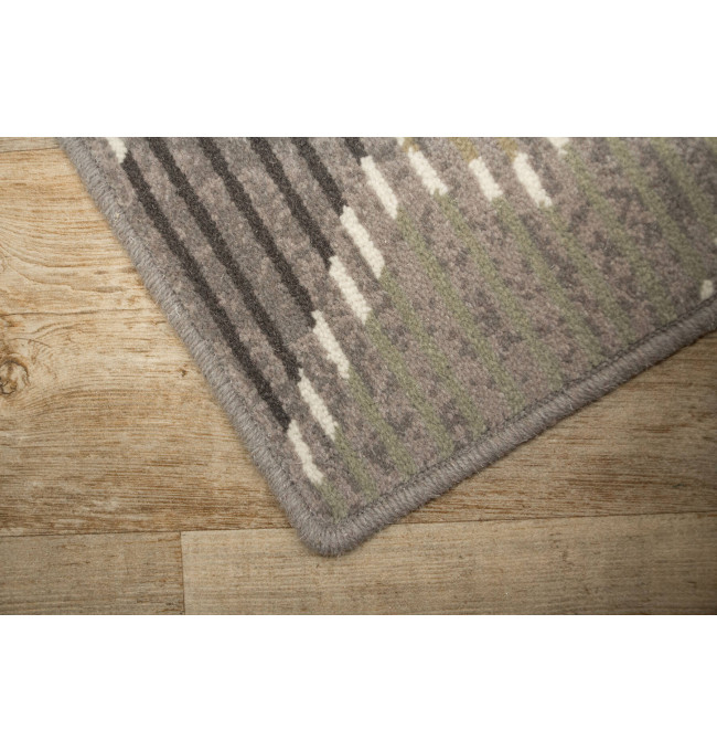 Koberec Ballata Elian Shale geometrický, šedý / zelený