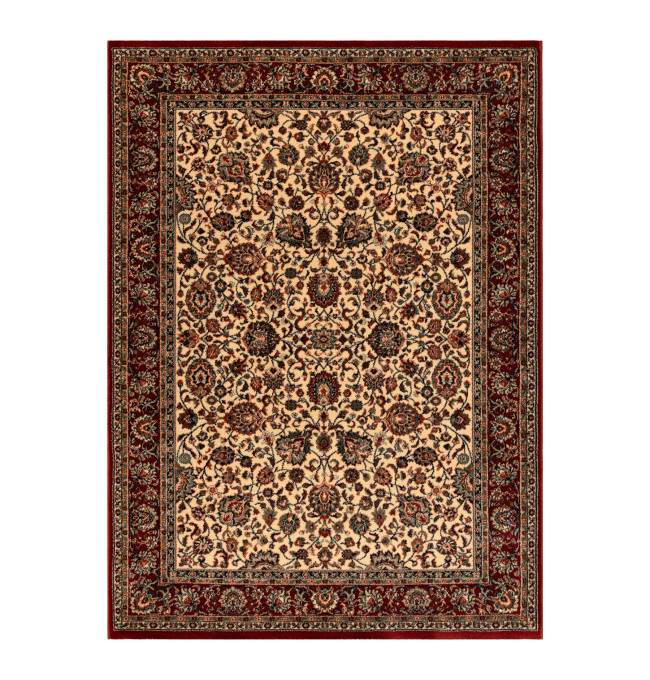 Koberec KASHQAI 4362 102 béžový / bordó