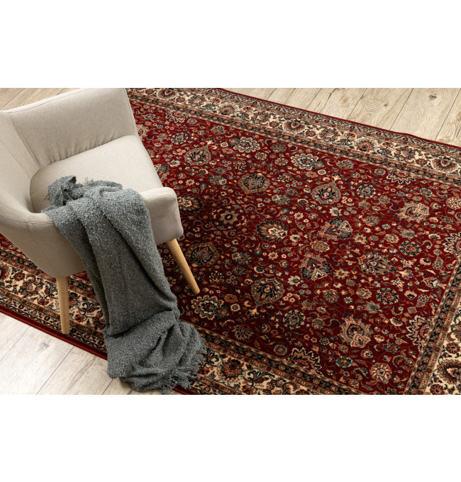 Koberec KASHQAI 4362 302 ornament, bordó / béžový