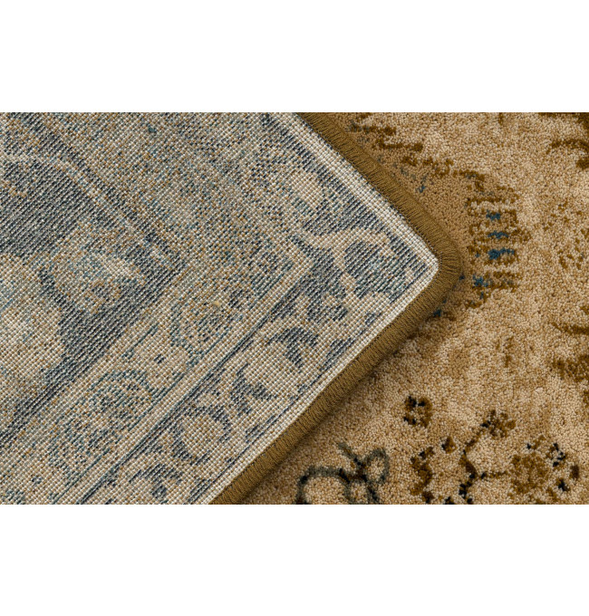 Koberec OMEGA AVILA Ornament rám, hnědý