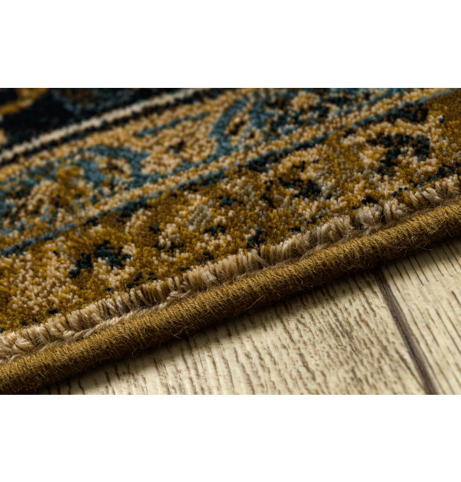 Koberec OMEGA AVILA Ornament rám, hnědý