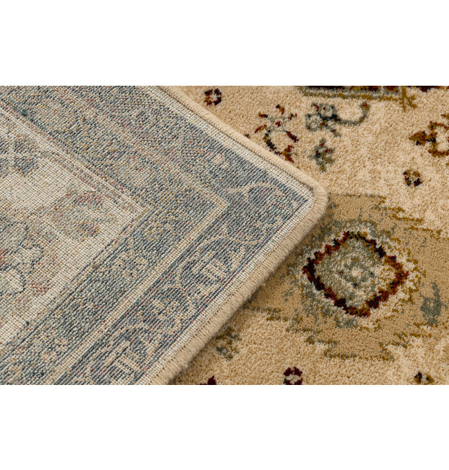 Koberec OMEGA AVILA Ornament rám, béžový