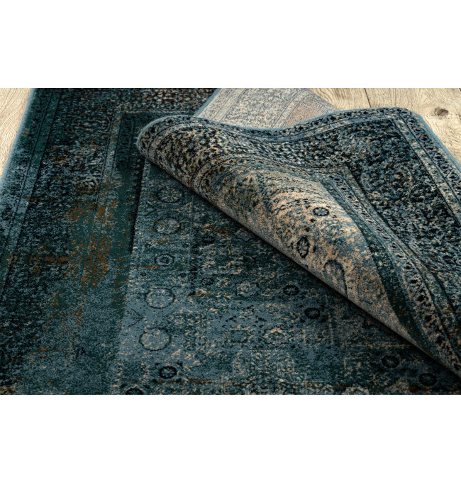 Koberec OMEGA MAMLUK Vintage rozeta, tmavomodrý