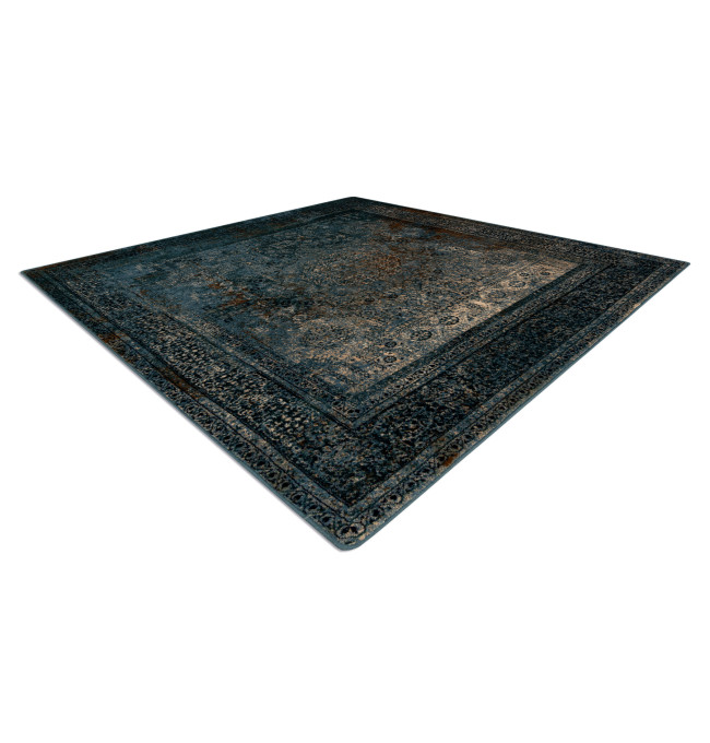 Koberec OMEGA MAMLUK Vintage rozeta, tmavomodrý