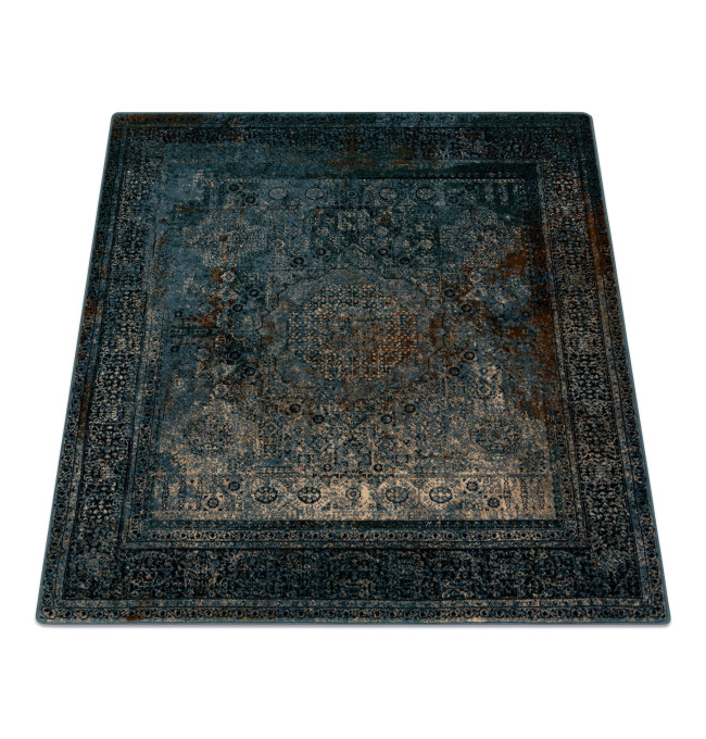 Koberec OMEGA MAMLUK Vintage rozeta, tmavomodrý