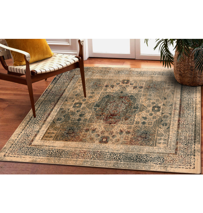 Koberec OMEGA MAMLUK Vintage rozeta, krémový