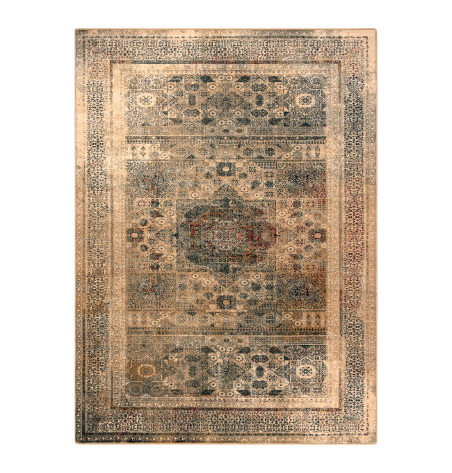 Koberec OMEGA MAMLUK Rozeta vintage krémový
