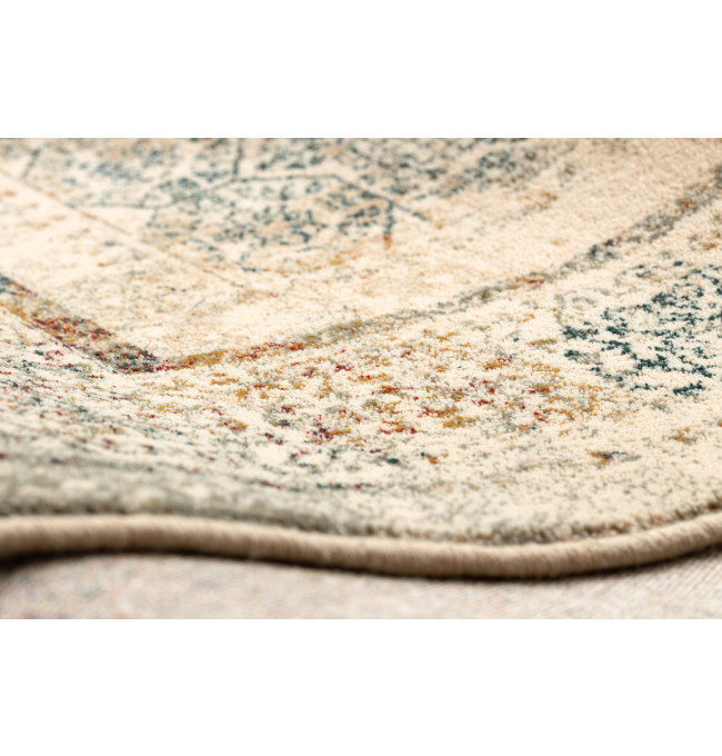 Koberec OMEGA MAMLUK Rozeta vintage krémový