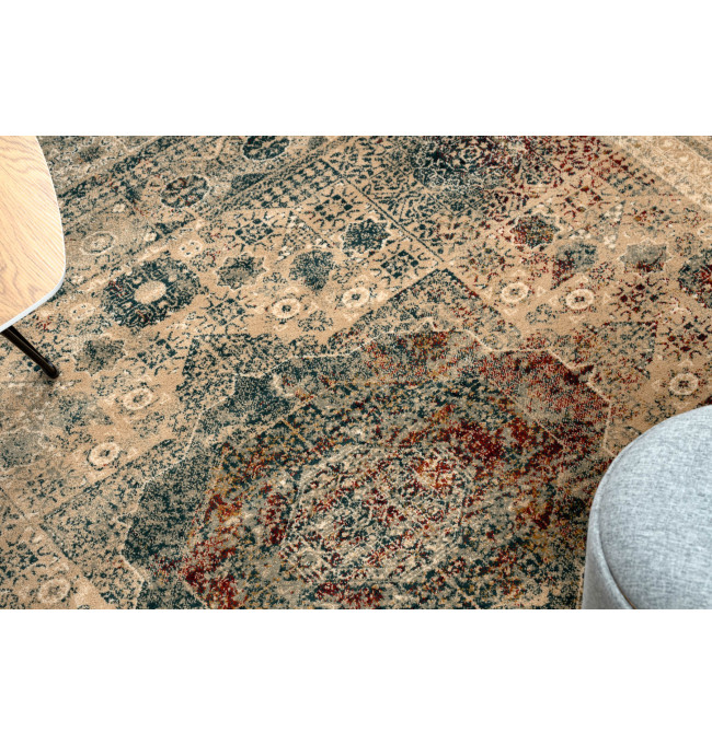 Koberec OMEGA MAMLUK Rozeta vintage krémový