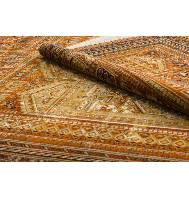 Koberec OMEGA SIRAN mosaz hnědý