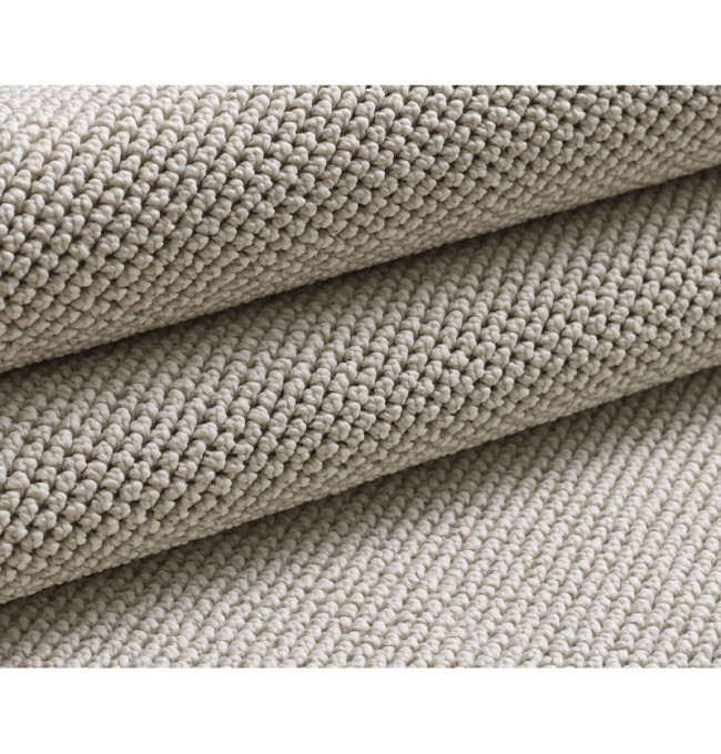 Koberec Loom krémový kruh