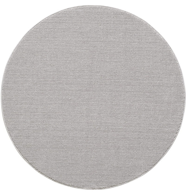 Koberec Loom stříbrný kruh