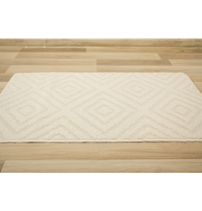 Koupelnový kobereček Cross 2 béžový