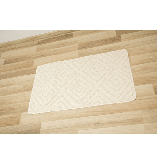 Koupelnový kobereček Cross 2 béžový