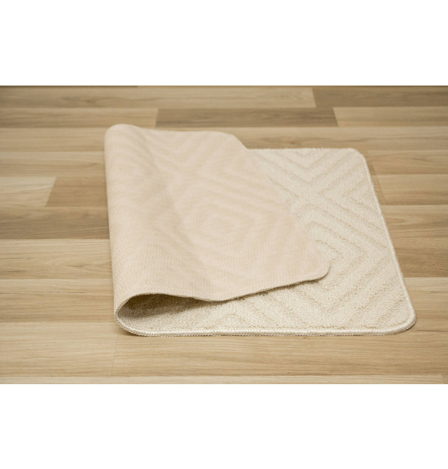 Koupelnový kobereček Cross 2 béžový