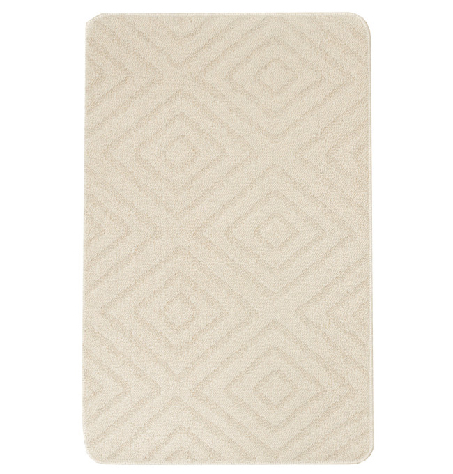 Koupelnový kobereček Cross 2 béžový