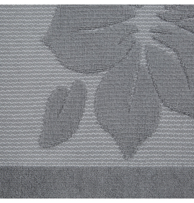 Koupelnový kobereček ROSE 03 ocelový