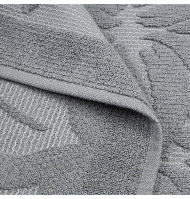 Koupelnový kobereček ROSE 03 ocelový