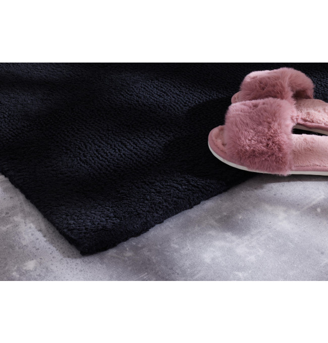 Koupelnový kobereček Javo Cotton černý