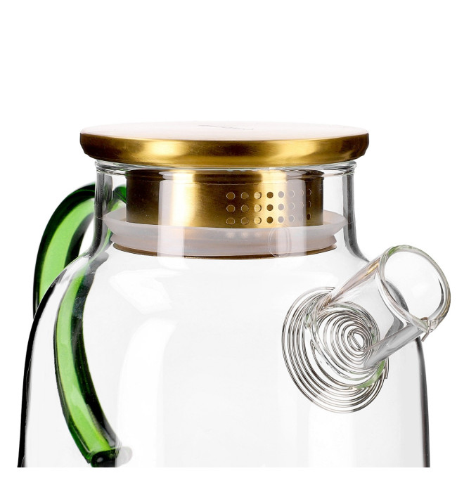 Džbán KUBBE se zlatým víkem AW21 802916 1,8L