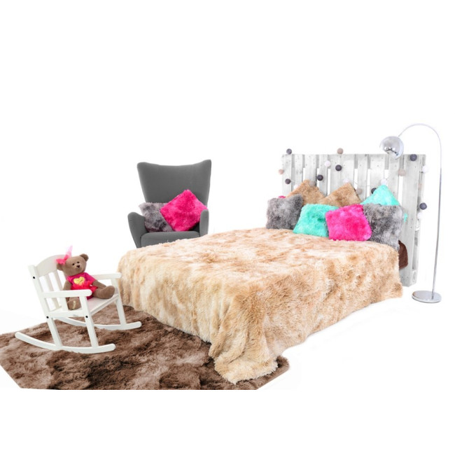 Elmo deka/přehoz Mix Beige