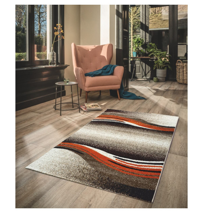 Koberec ENIGMA New 307-78 hnědý / oranžový