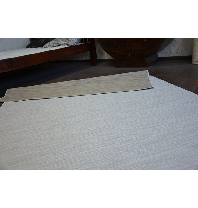 Exteriérový Oboustranný Koberec SIZAL DOUBLE 29201/075 melanž krém/melanž béž