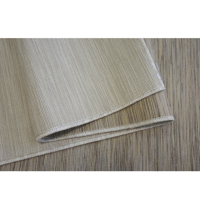 Exteriérový Oboustranný Koberec SIZAL DOUBLE 29201/075 melanž krém/melanž béž