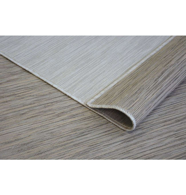 Exteriérový Oboustranný Koberec SIZAL DOUBLE 29201/075 melanž krém/melanž béž