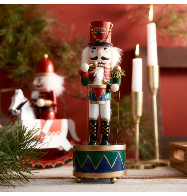 Luskáček NUTCRACKER s bubnem 867793