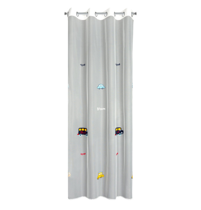 Hotová záclona ALVIN bílá - na průchodkách