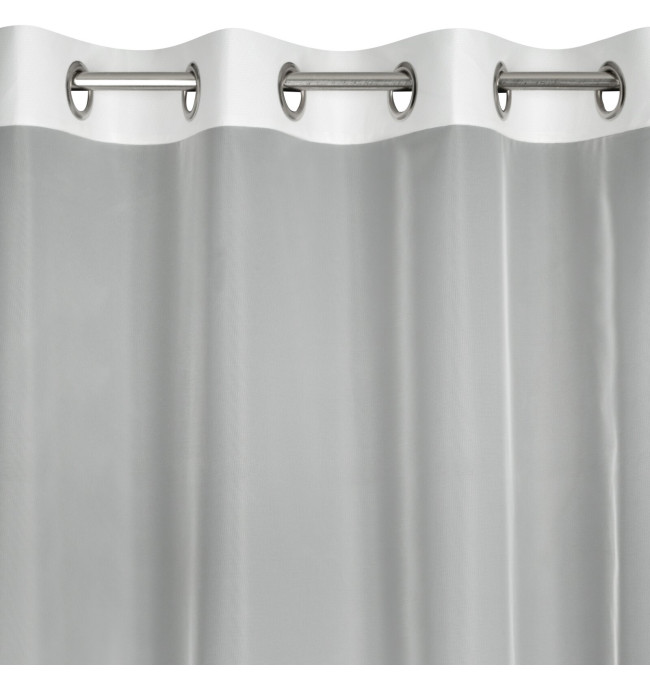 Hotová záclona ALVIN bílá - na průchodkách