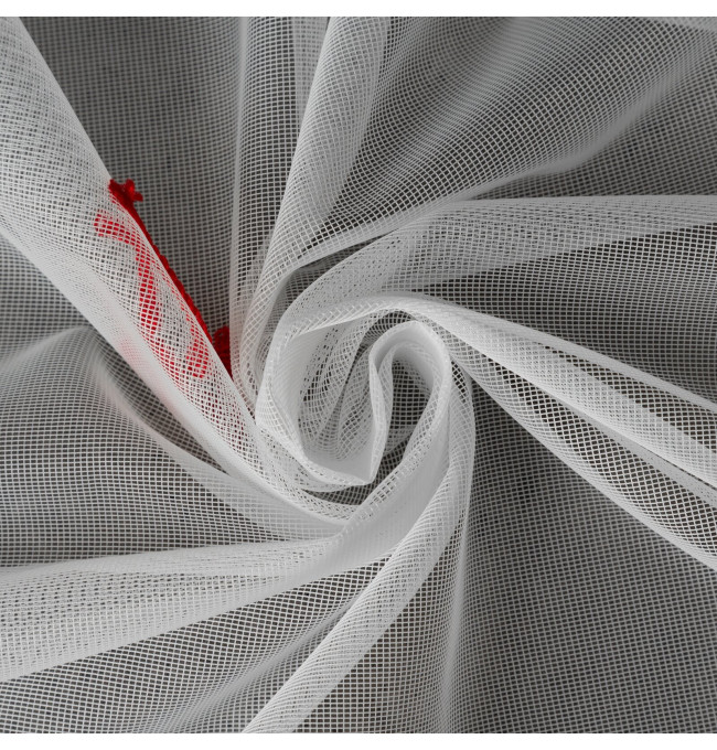 Hotová záclona ALVIN bílá - na průchodkách