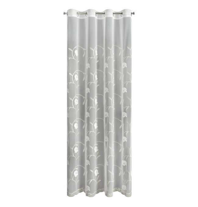 Hotová záclona AMIRI krémová - na průchodkách