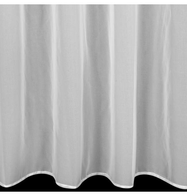 Hotová záclona ARLETA bílá - na pásce