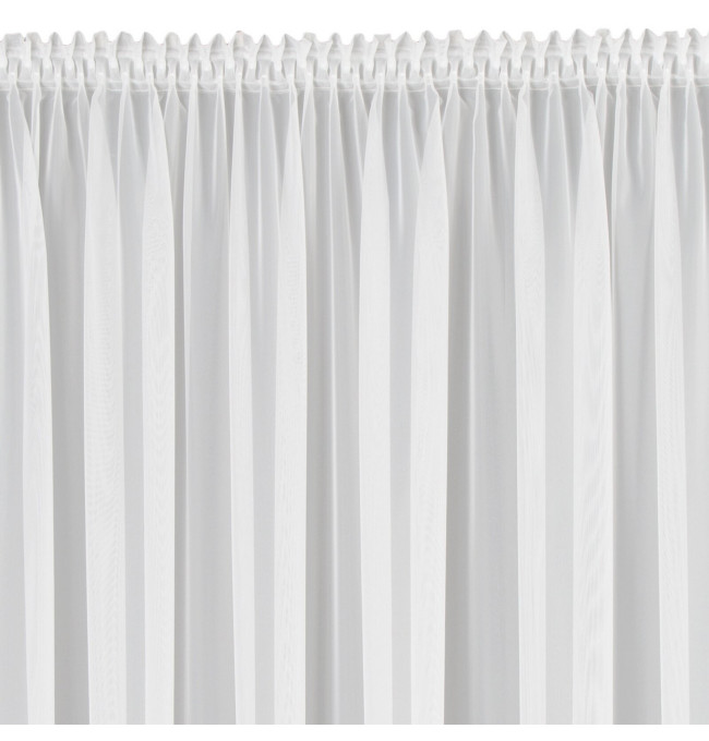 Hotová záclona CANDY bílá - na pásce