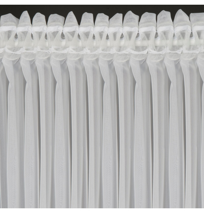 Hotová záclona CANDY bílá - na pásce
