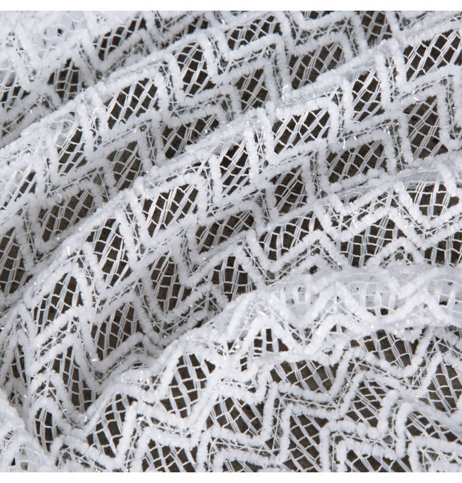 Hotová záclona CINDY bílá - na průchodkách