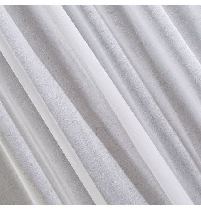 Hotová záclona DOLLY bílá - na pásce